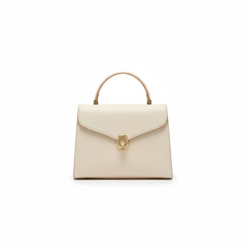 Sac à Main Orange Élégance – Style Moderne & Finitions Dorées