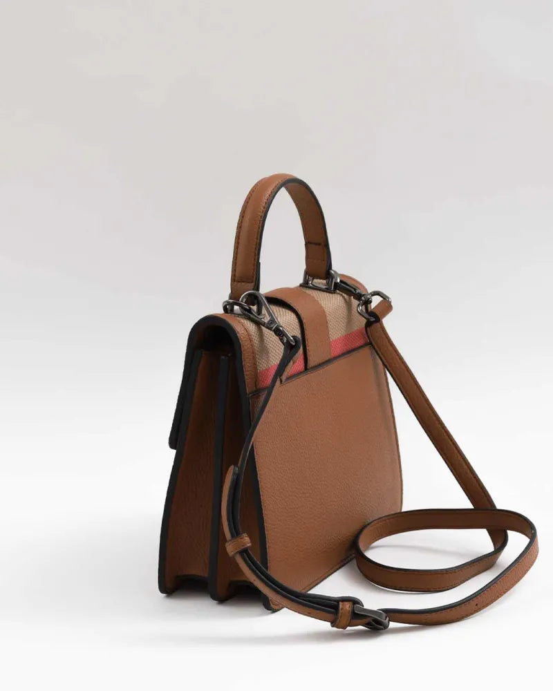 Sac à main à carreaux